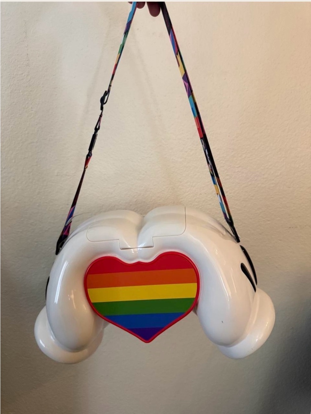Disney Pride Heart Rainbow Popcorn Bag